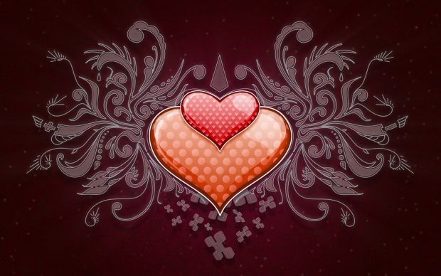 Heart Valentines Desktop Backgrounds High Quality.