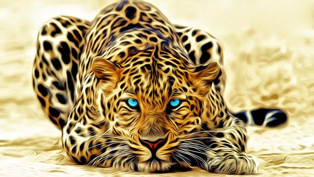 Leopard Download 3D Photos HD.