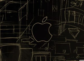 Macbook Air Digital Backgrounds Apple Logo.