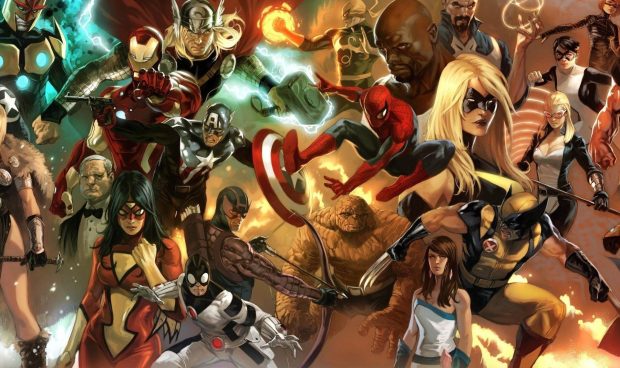 Marvel Heroes Wallpaper HD.