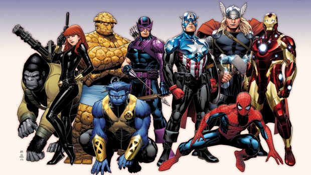 Marvel Super Heros HD wallpaper.