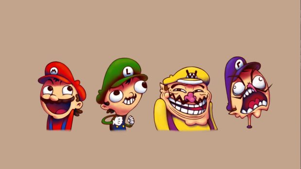 Meme Super Mario HD Wallpaper.