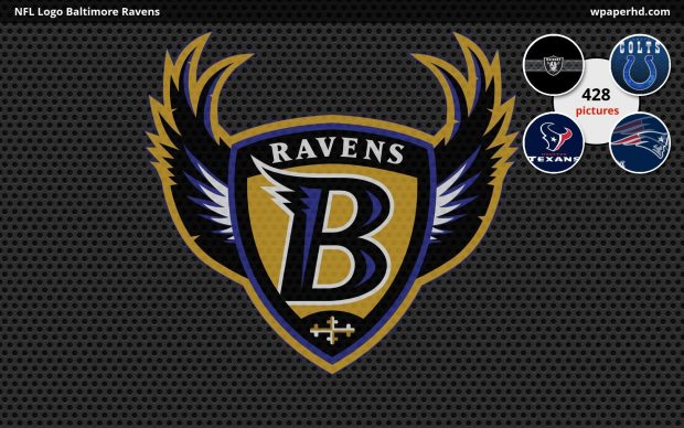 NFL Logo Baltimore Ravens Desktop Wallpaper.