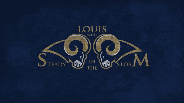 St  Louis Rams NFL Logo Team.