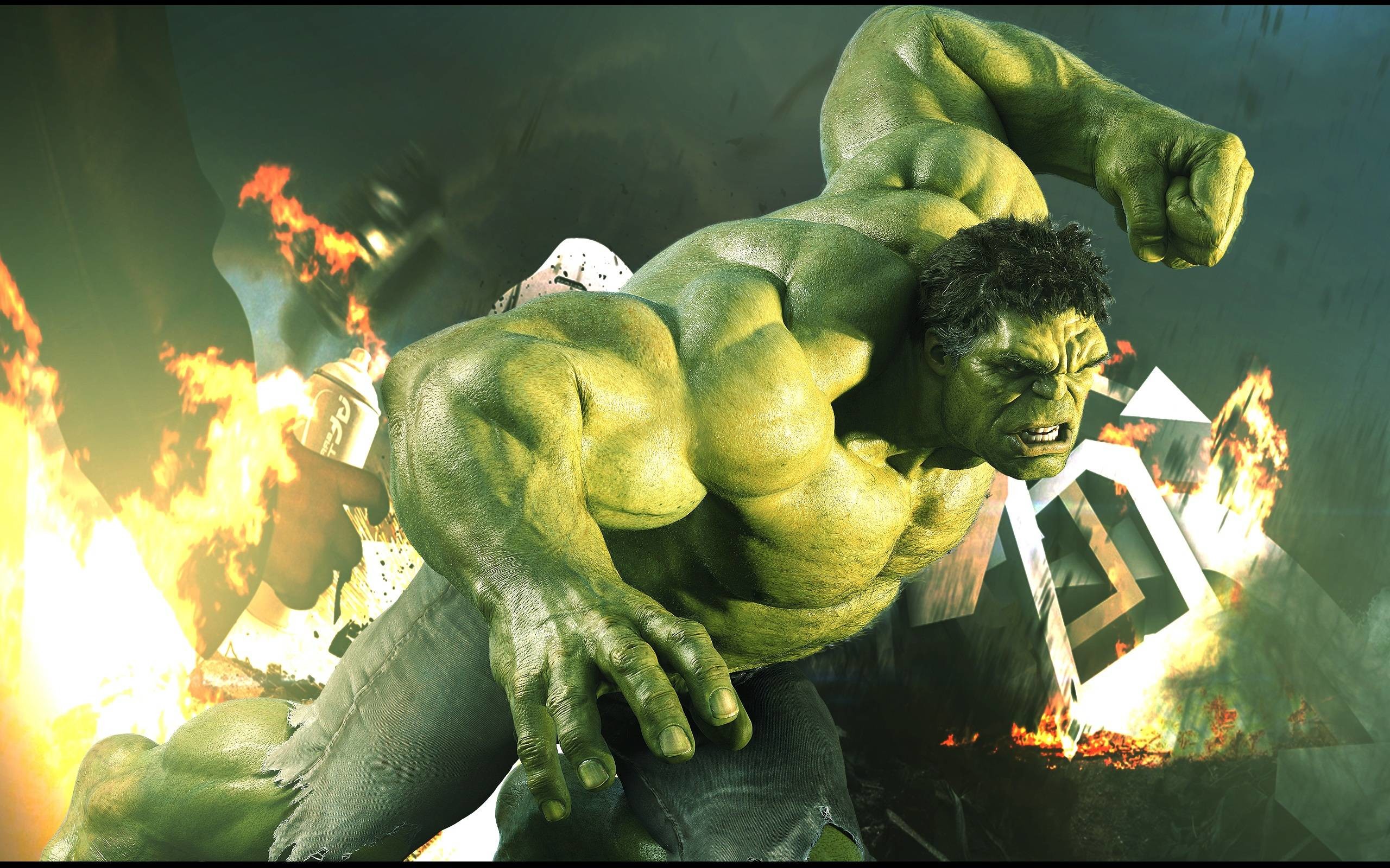 Super Hulk Background for Desktop 2.