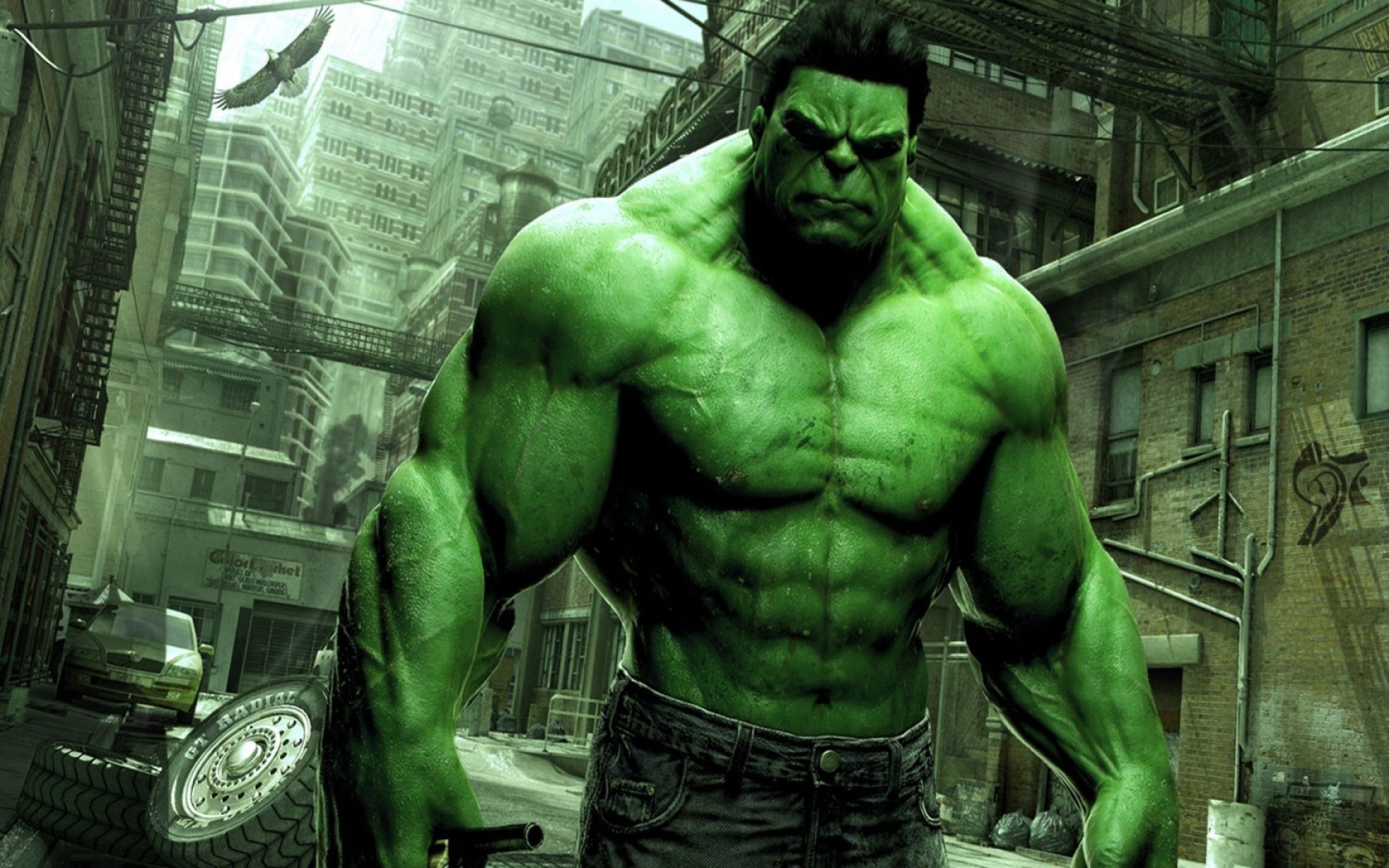 Super Hulk Background for Desktop 3.