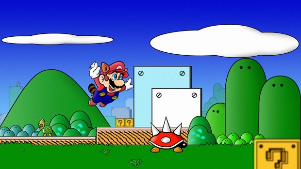 Super Mario HD Backgrounds.