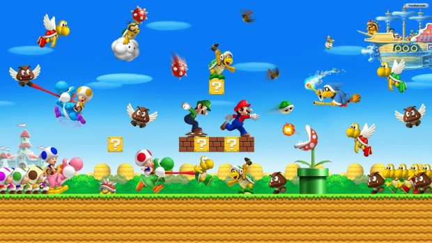 Super Mario Wallpaper.