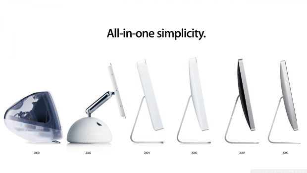 iMac Evolution HD Desktop HD Background.