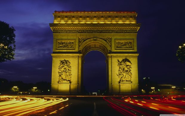 Arc De Triomphe 4K HD Desktop Wallpapers.