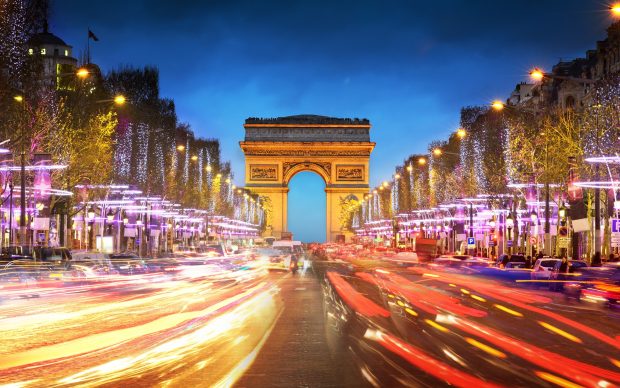 Arc De Triomphe Wallpapers 4K Image.