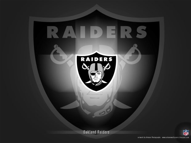 Awesome Raiders Logo Wallpaper HD.