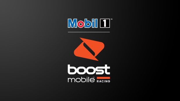 Boost Mobile Racing Logo.