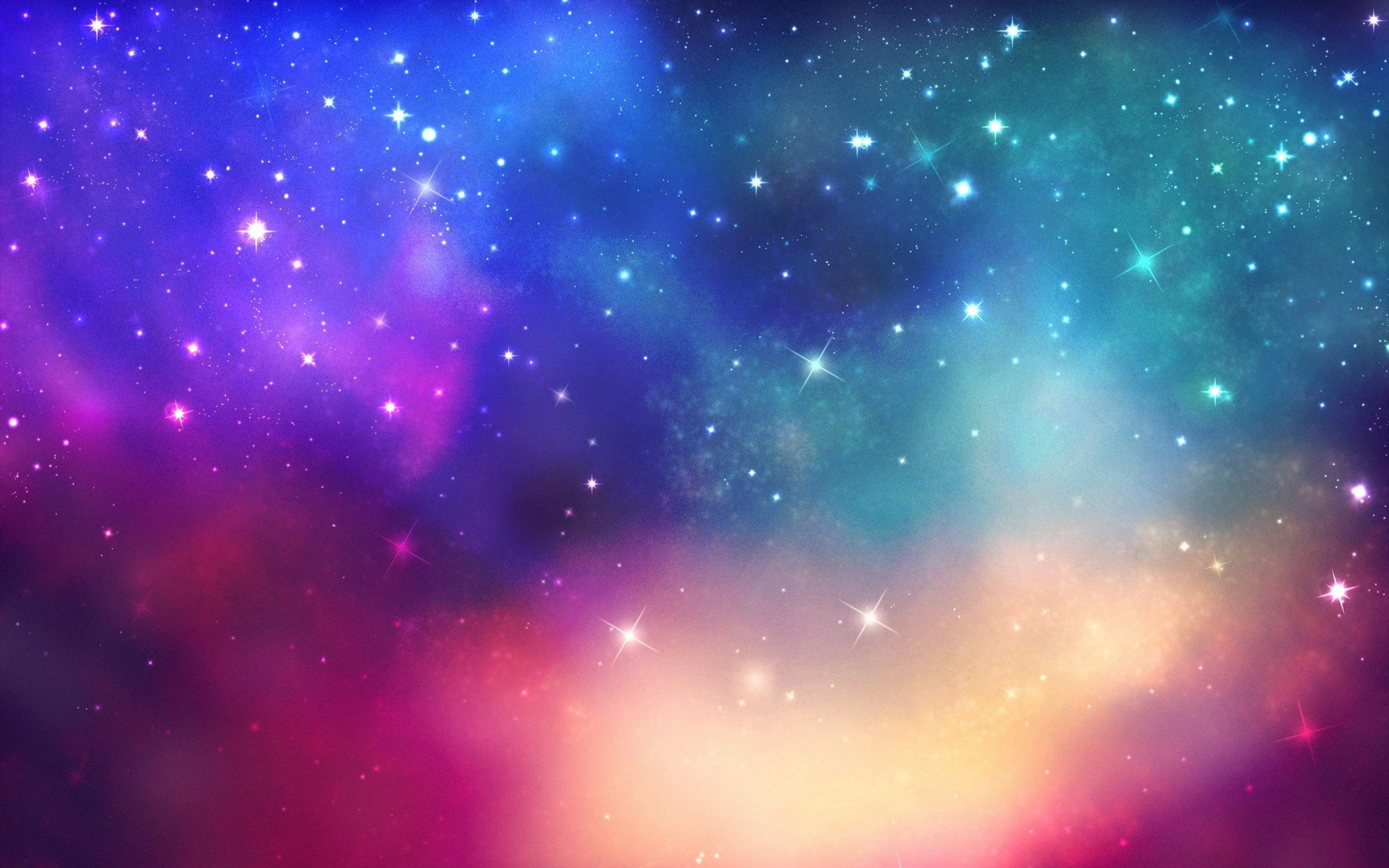 Space Galaxy Wallpaper, landscape, 4k Stock Illustration | Adobe Stock