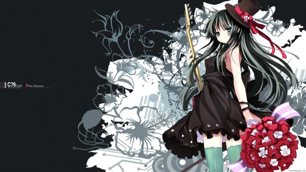 Cool Girl Anime Desktop 1080p Backgrounds 2.