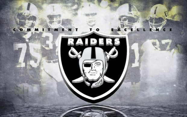 Cool Raiders Logo Background.