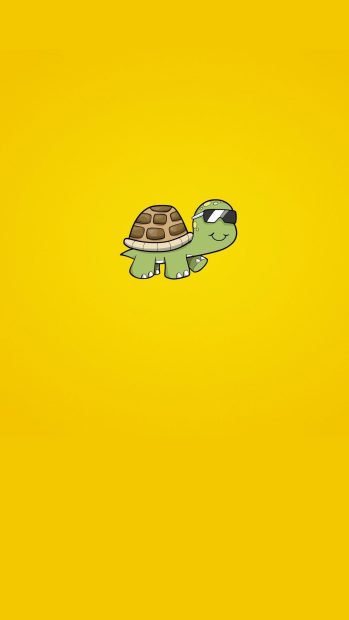 Cute Turtle Iphone Background.