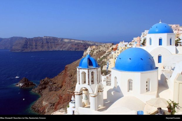 Free Santorini Greece Desktop Wallpapers.