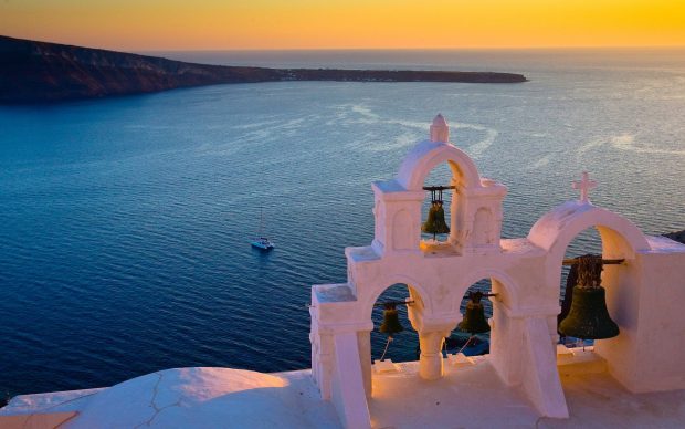 Greece Santorini Wallpapers.