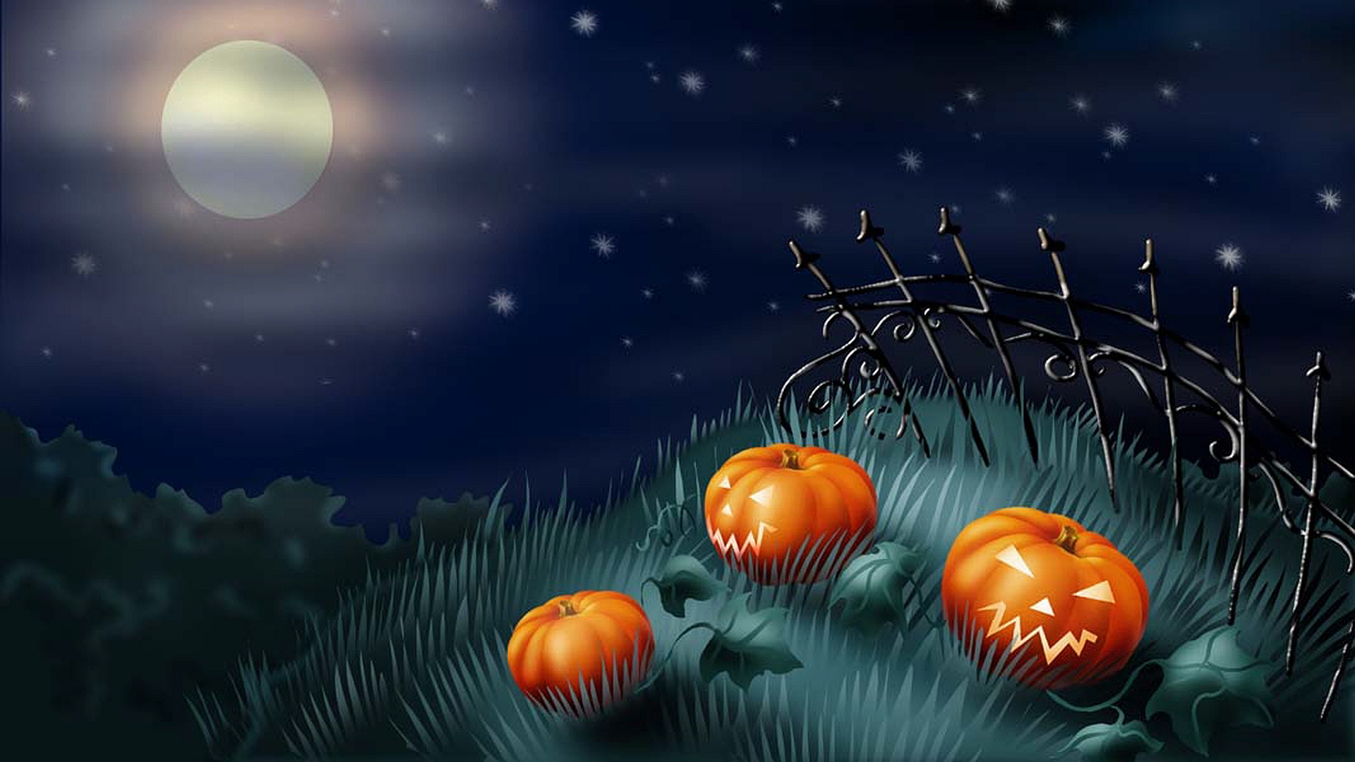 Halloween computer background 1.