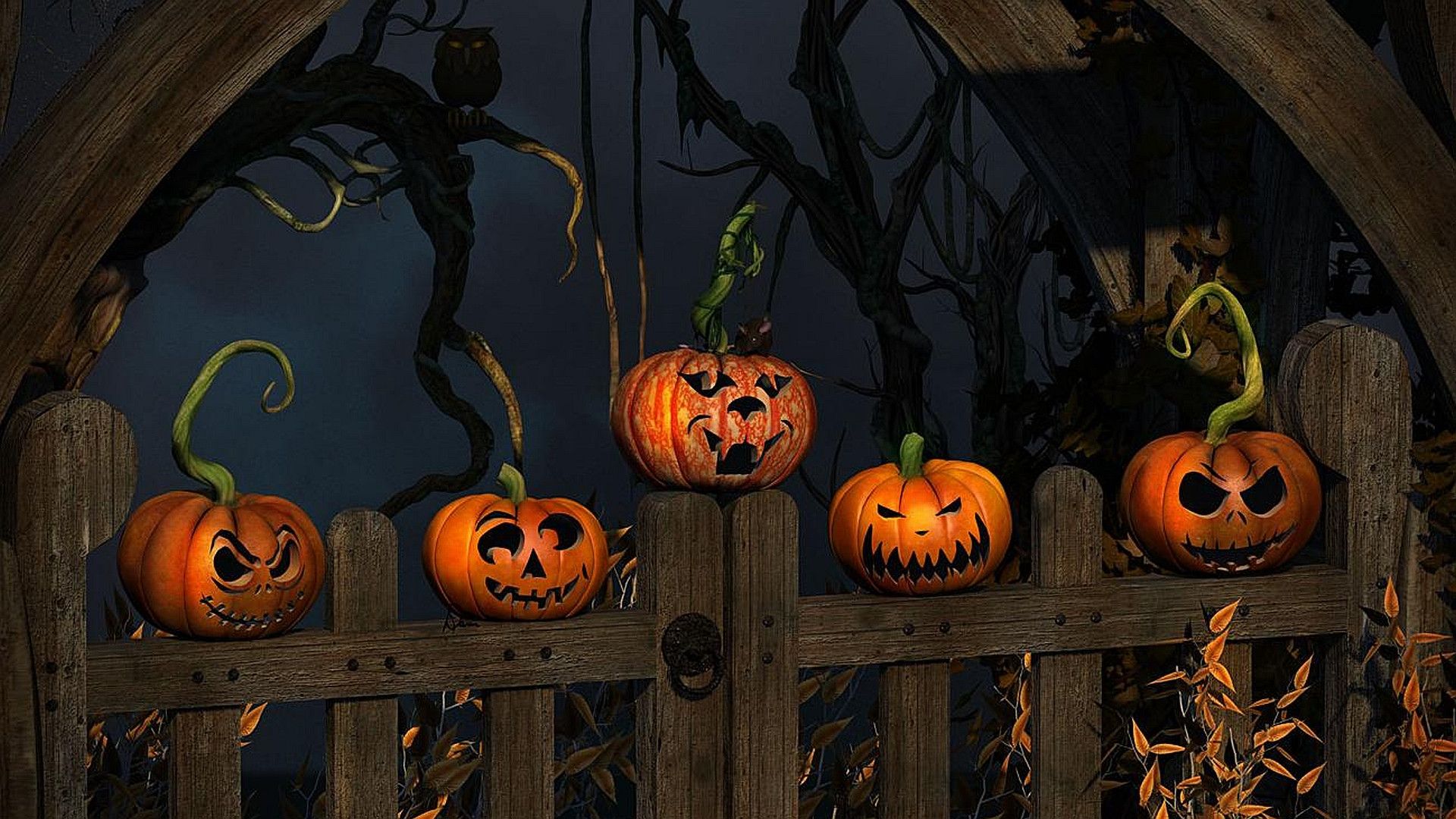 Halloween computer background 5.