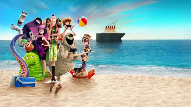 Hotel Transylvania 3 Summer Vacation Cruise Ship Movie 8K.