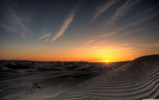 Little Sahara Sunset HD desktop wallpapers.