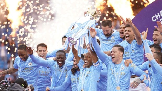 Manchester City 2021 Premier League Champions.