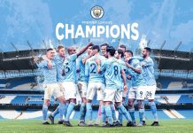 Manchester City Are Premier League Champions Wallpaper HD.
