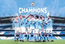 Manchester City Are Premier League Champions Wallpaper HD.