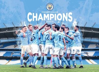 Manchester City Are Premier League Champions Wallpaper HD.