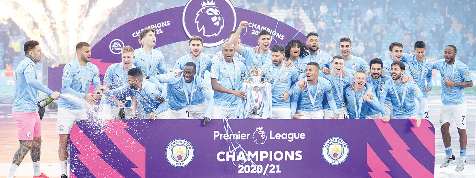 Vô địch Premier League năm 2021, đội bóng Manchester City đã chứng minh được sức mạnh và thực lực của mình. Chúng ta hãy cùng nhìn lại những khoảnh khắc ấn tượng của Giấc mơ thành sự thật của thầy trò Pep Guardiola.