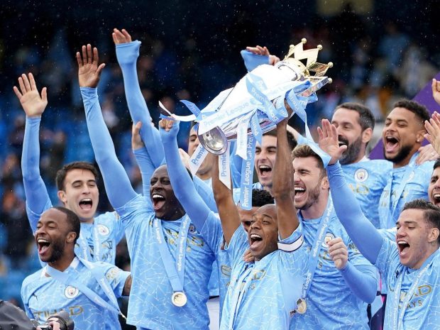 Manchester City Premier League Champions HD Wallpaper.