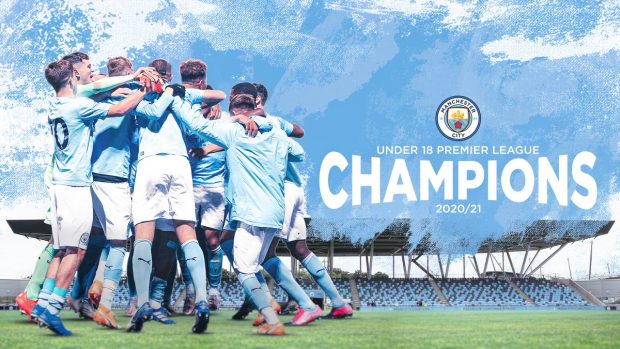 Manchester City Premier League Champions Wallpaper.