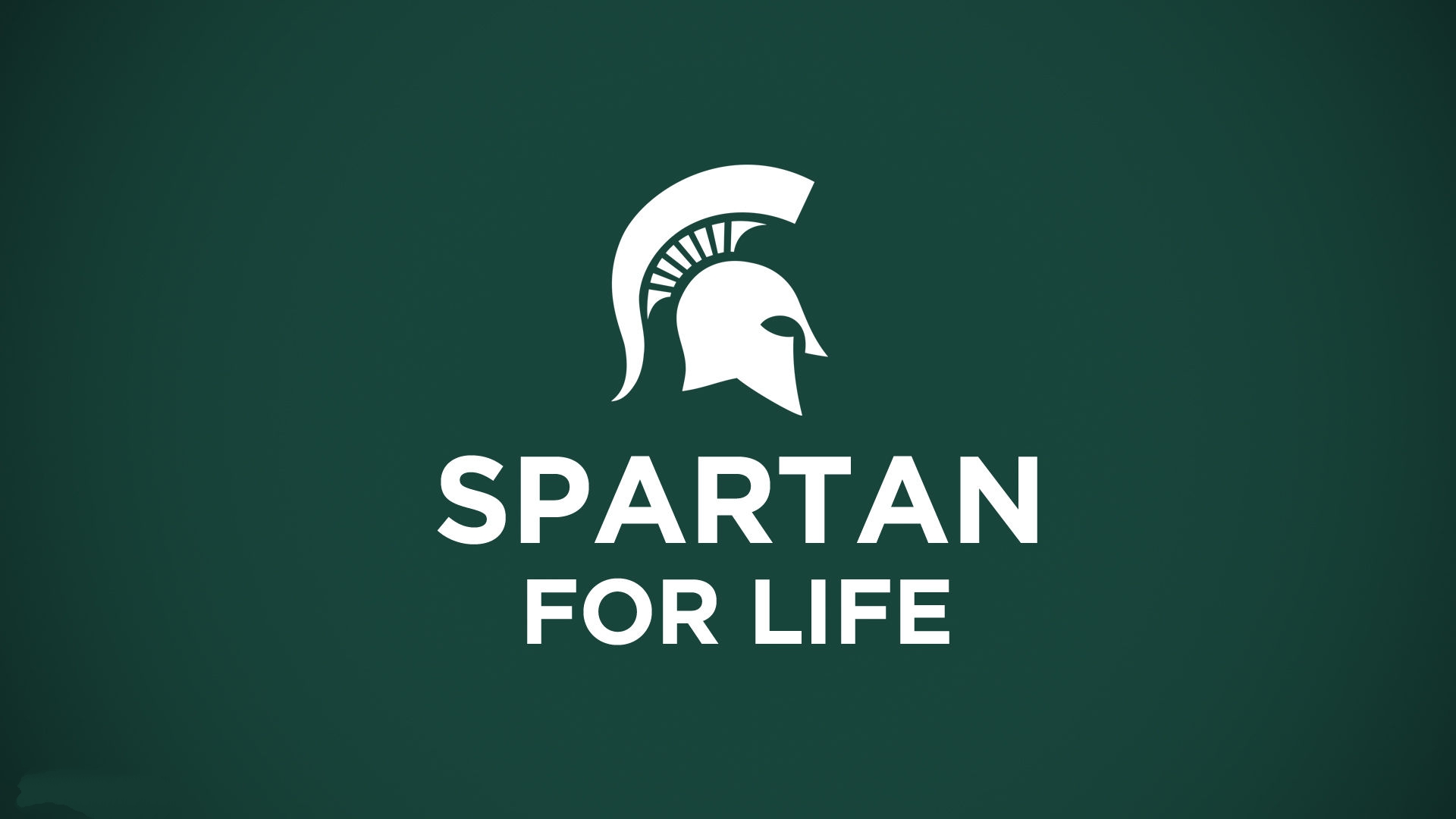 Michigan State Spartans American football team green background Michigan  State Spartans logo HD wallpaper  Peakpx