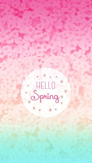 Mobile Wallpapers Hello Spring.