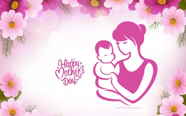 Mothers Day HD Background Free Download.