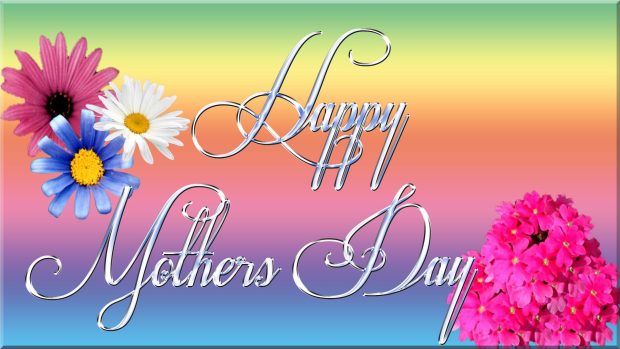 Mothers day Colorful Background.