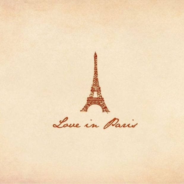 Paris Simple Wallpaper.