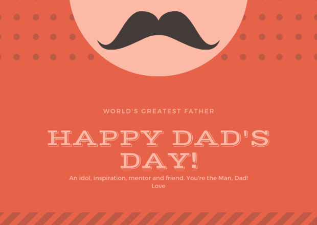 Pattern Mustache Fathers Day Image free.