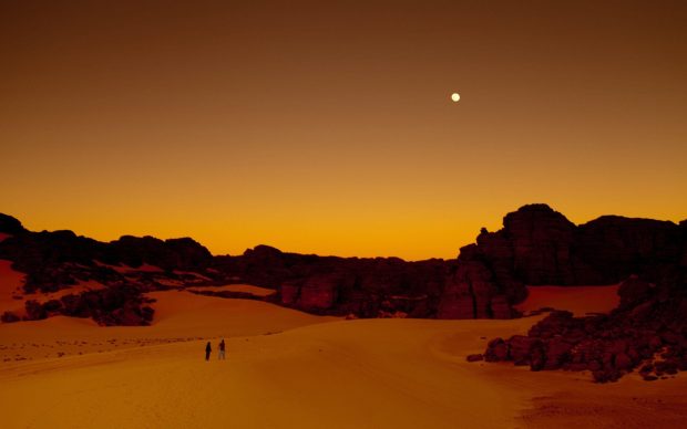 Sahara Desktop Background.