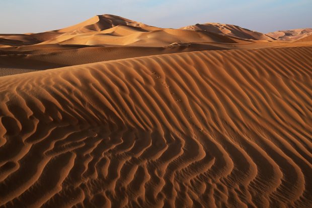 Sand dunes during daytime photo.