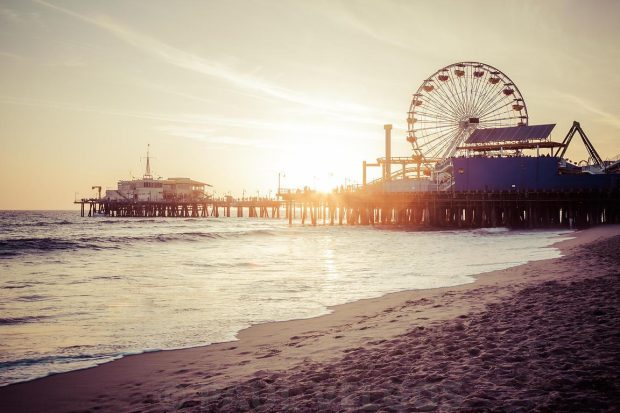 Santa Monica Pier Wallpapers.