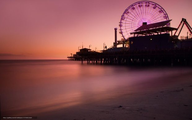 Santa Monica Wallpapers Download Free.