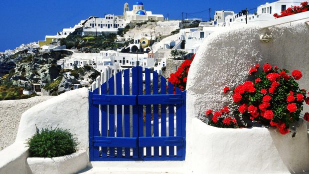 Santorini Greece Wallpapers.