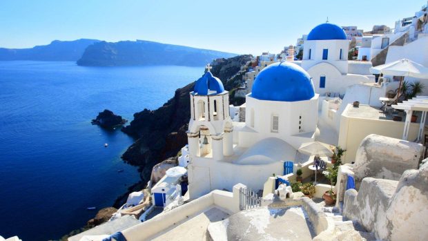 Santorini HD Wallpapers 1080p.