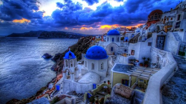 Santorini Wallpapers HD 3.