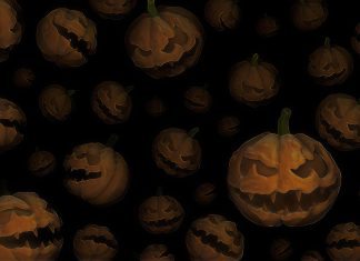 Scary Halloween Background 1.