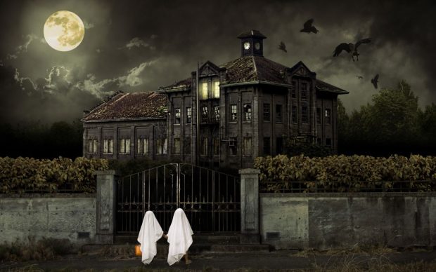 Scary Halloween Background 8.