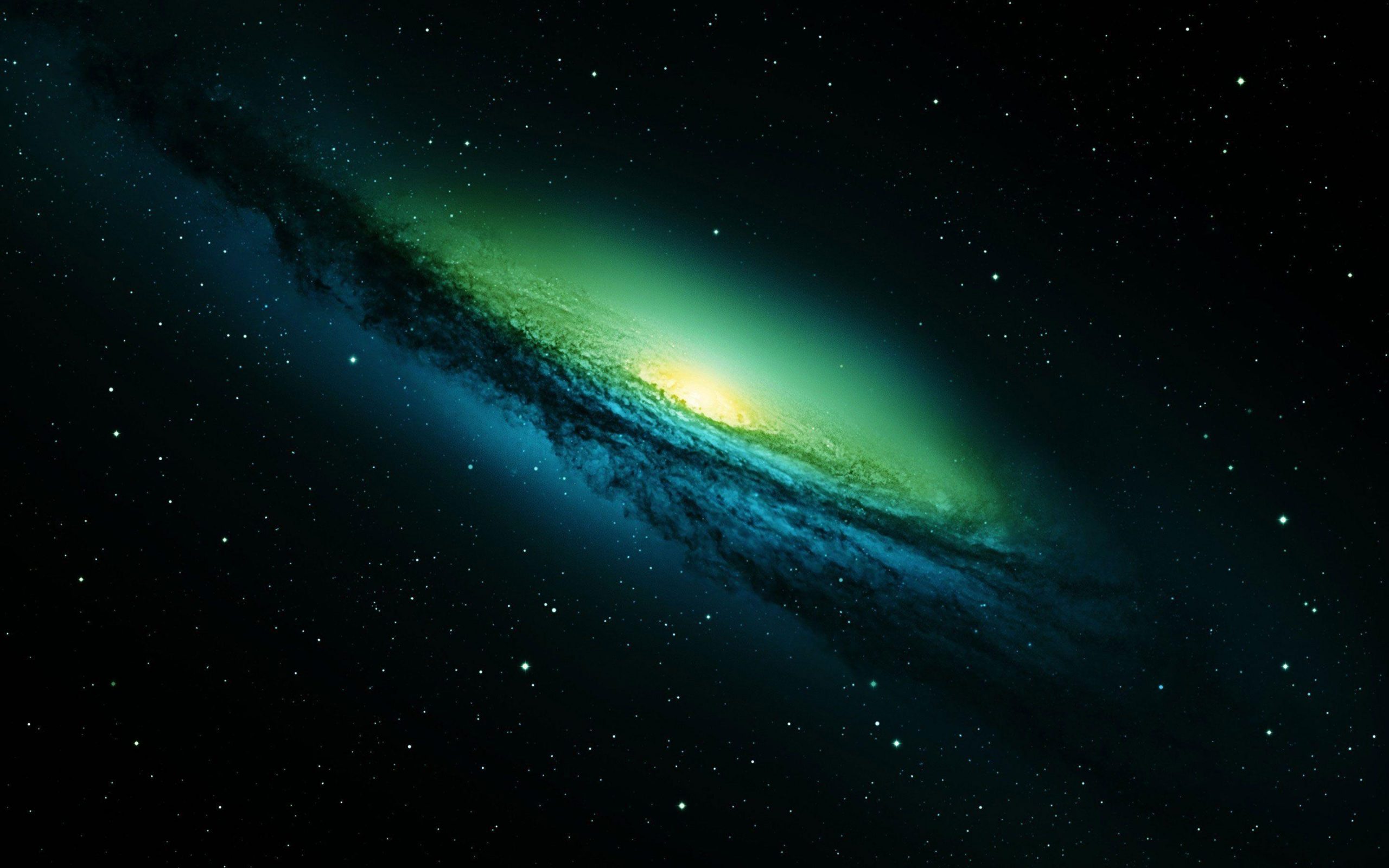 Green Galaxy Wallpapers on WallpaperDog